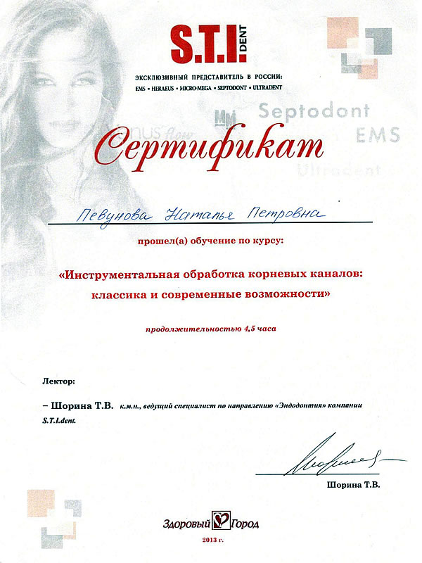 Сертификат Гущина Н.П.
